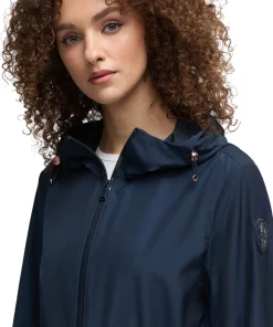 Galena Hooded Short Raincoat - Women's
