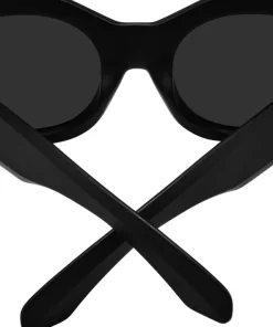 Hangout Sunglasses - Matte Black Frame - Gray Lens
