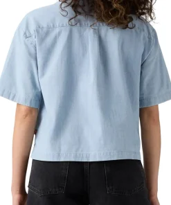 Harlie Short Sleeve Cropped Shirt - Women's