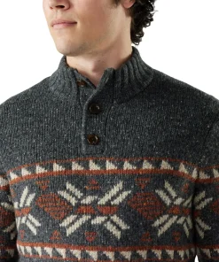 Heavyweight Henley Sweater - Men’s