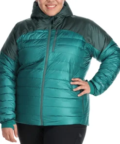 Helium Down Plus Size Hoodies - Women's