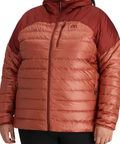 Helium Down Plus Size Hoodies - Women's
