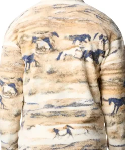 Helvetia II Printed Half Snap Fleece Pullover - Men's