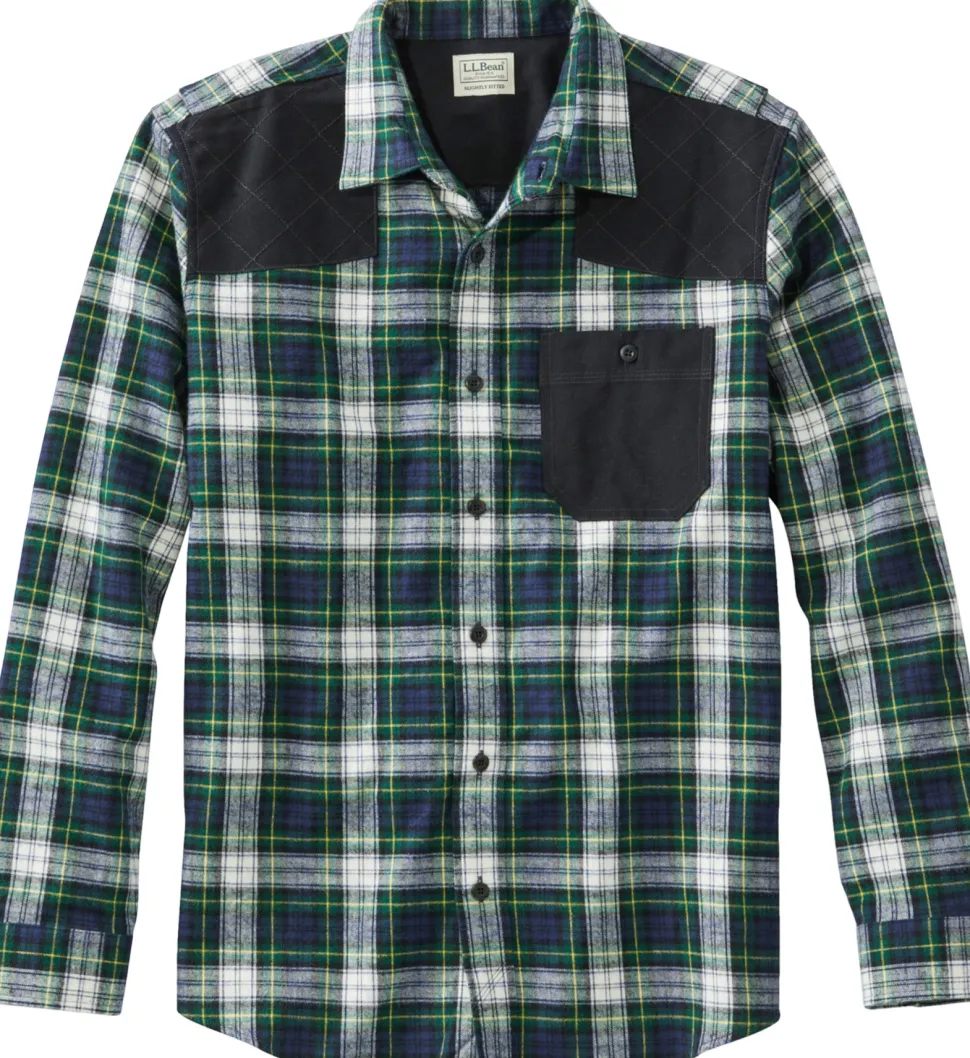 Heritage Scotch Slightly Fitted Untucked Fit Plaid Flannel Shirt - Men's