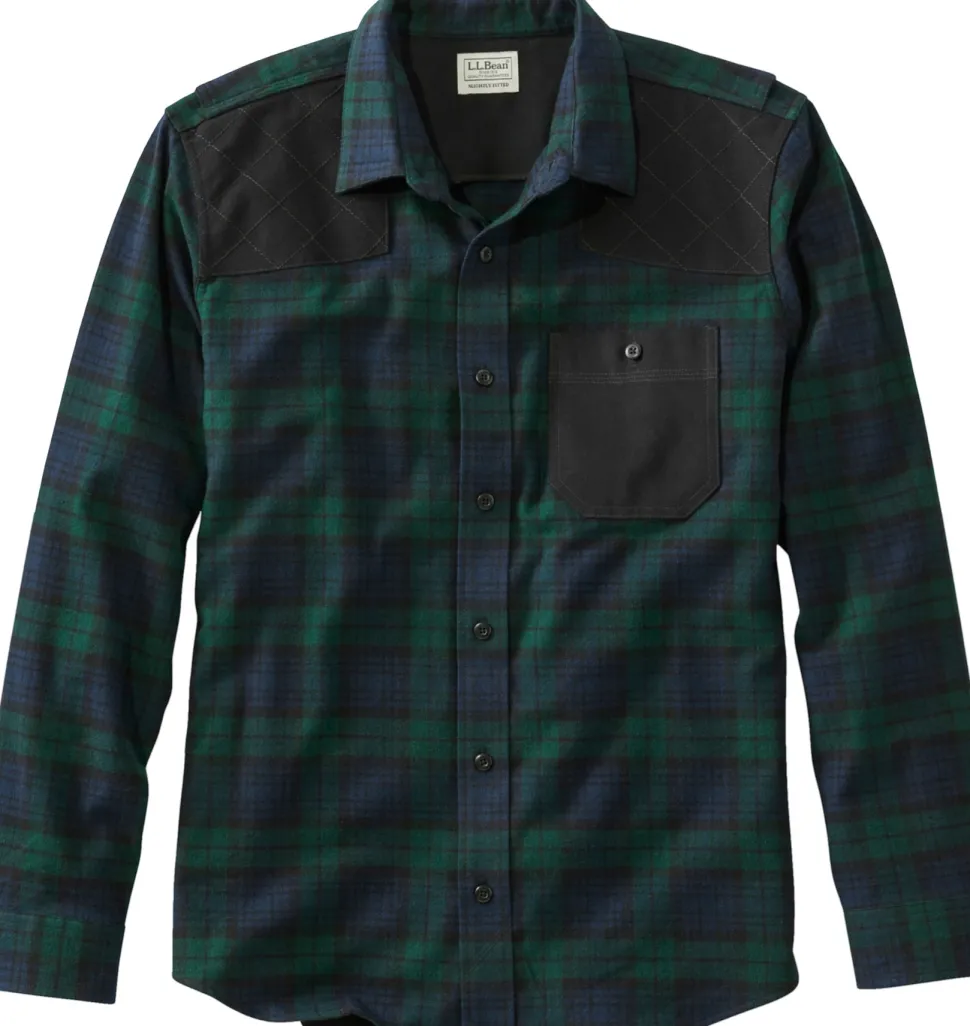 Heritage Scotch Slightly Fitted Untucked Fit Plaid Flannel Shirt - Men's