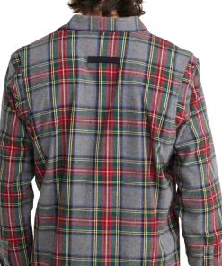 Heritage Scotch Slightly Fitted Untucked Fit Plaid Flannel Shirt - Men's
