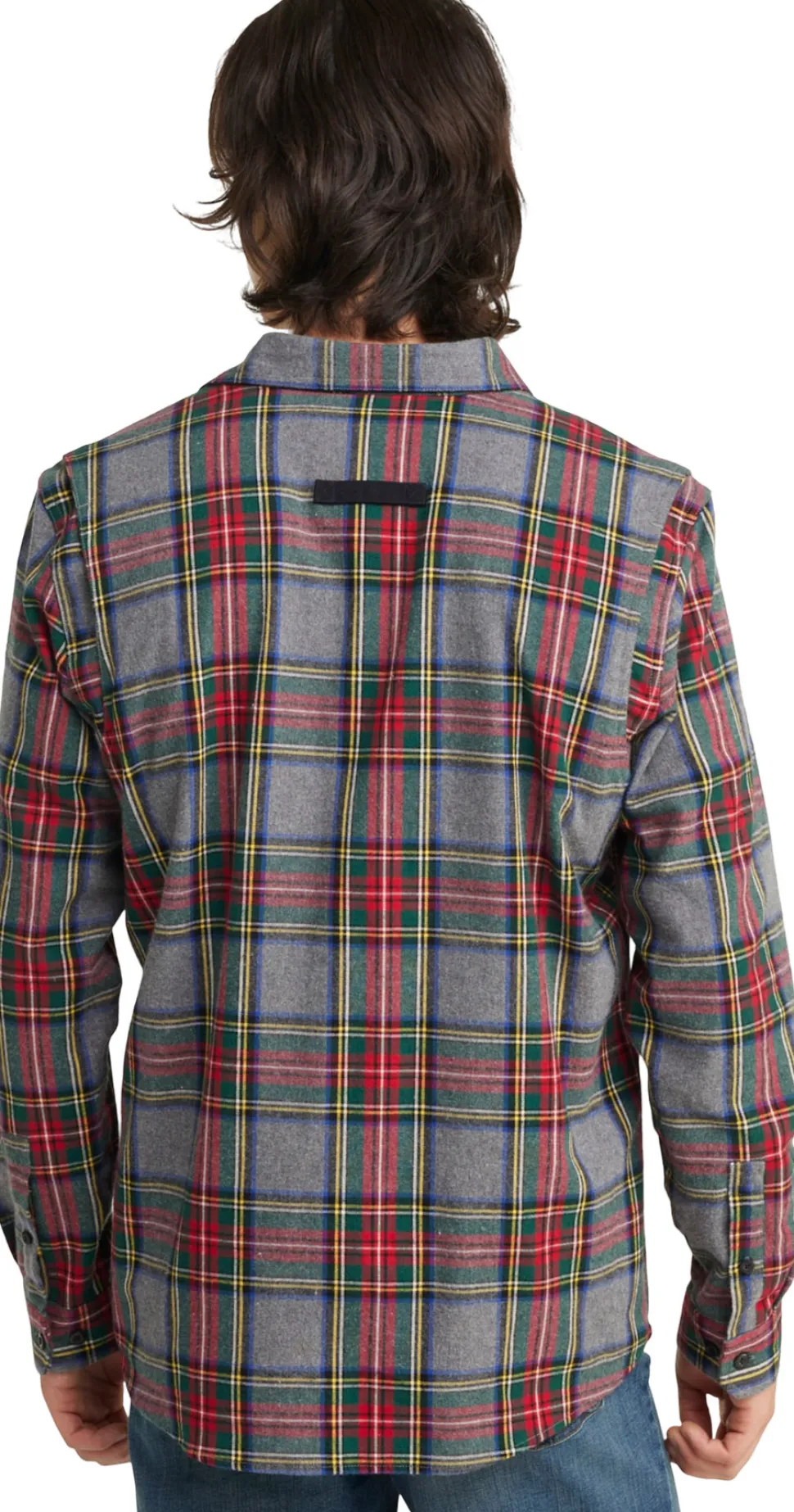 Heritage Scotch Slightly Fitted Untucked Fit Plaid Flannel Shirt - Men's
