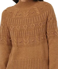 Highline Pom Mock Neck Sweater - Women's