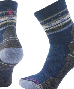 Hike Light Cushion Ethno Graphic Mid Crew Socks - Women's