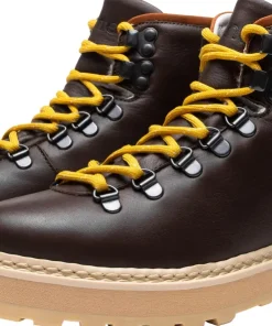 Hiking Core Flat Cow Leather Lined Boots - Women's