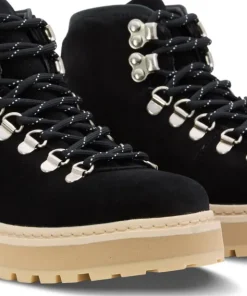 Hiking Core Suede Shearling Lined Hiking Boots - Women's