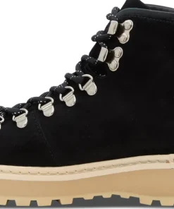 Hiking Core Suede Shearling Lined Hiking Boots - Women's
