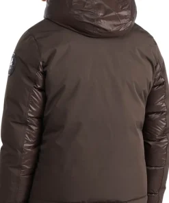 Hoku Mixed-Media Jacket with Fixed Hood - Men's