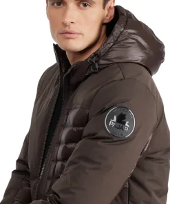 Hoku Mixed-Media Jacket with Fixed Hood - Men's