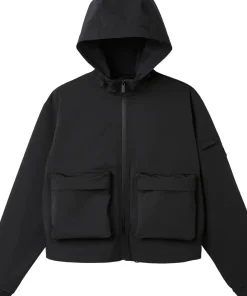 Hooded Tech Travel Jacket - Women's