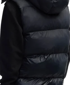 Hyeon Lightweight Puffer Vest with Removable Hood - Men's