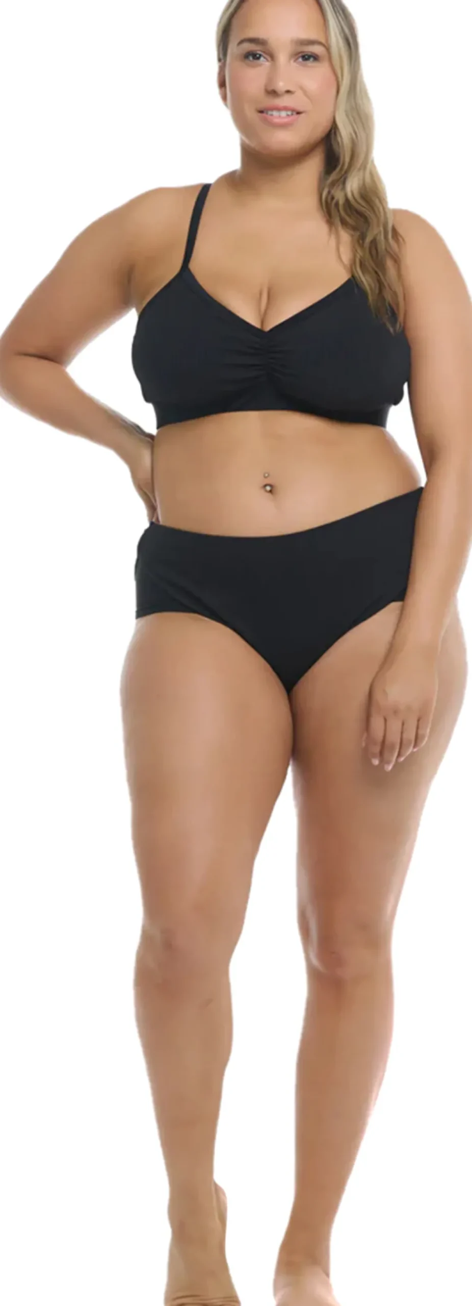 Ibiza Drew Plus-Size D-F Cup Bikini Top - Women's