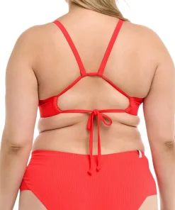 Ibiza Drew Plus-Size D-F Cup Bikini Top - Women's