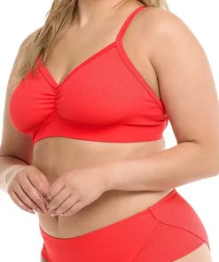 Ibiza Drew Plus-Size D-F Cup Bikini Top - Women's