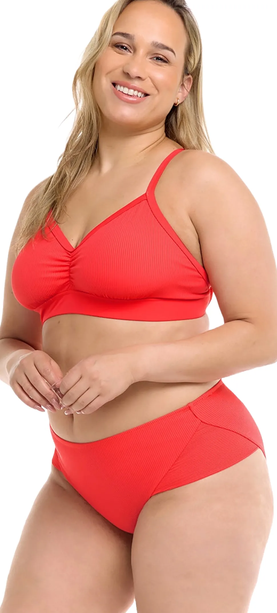 Ibiza Drew Plus-Size D-F Cup Bikini Top - Women's