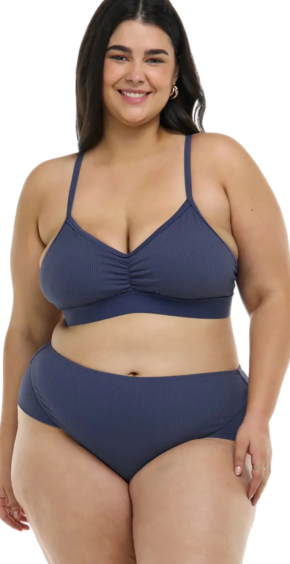 Ibiza Drew Plus-Size D-F Cup Bikini Top - Women's