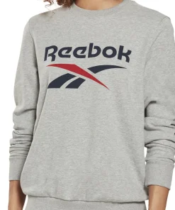 Identity Logo French Terry Crew Neck Sweatshirt - Women's