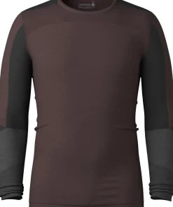 Intraknit Thermal Merino Crew Neck Colorblock Base Layer Top - Men's