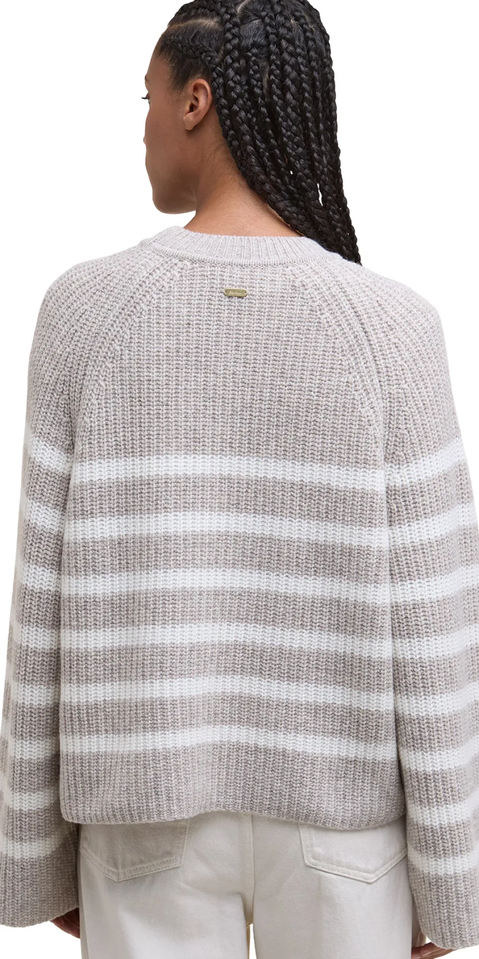 Irene Striped Crew Neck Jumper - Women's