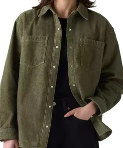 Iris Corduroy Overshirt - Women's