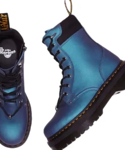Jadon II Hardware Pull Up Leather Platform Boots - Unisex