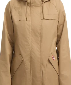 Jency Cotton High Low Hemline Rain Jacket - Women's