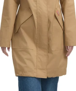 Jency Cotton High Low Hemline Rain Jacket - Women's