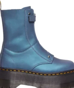 Jetta Hi Max Metallic Leather Platform Boots - Women's