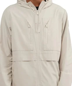 Jiro Rain Shell Jacket with Fixed Hood - Men's