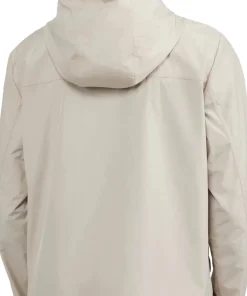 Jiro Rain Shell Jacket with Fixed Hood - Men's