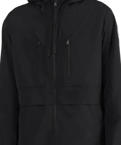 Jiro Rain Shell Jacket with Fixed Hood - Men's