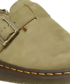 Jorge II Tumbled Nubuck Leather Slingback Mules - Unisex