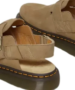 Jorge II Tumbled Nubuck Leather Slingback Mules - Unisex