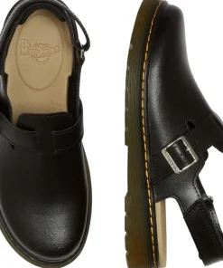 Jorgie Leather Mules - Junior
