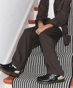 Jorgie Leather Mules - Junior