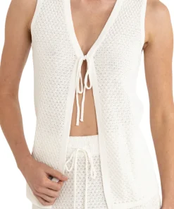 Jossie Longline Knit Vest - Women's