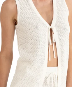 Jossie Longline Knit Vest - Women's