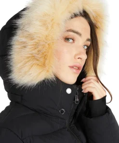 Jupiter Puffer Jacket with Faux Fur Trim - Women's