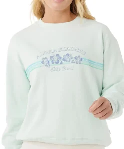 Keepsakes Relaxed Crew Neck Sweatshirt - Women's