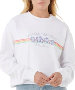 Keepsakes Relaxed Crew Neck Sweatshirt - Women's