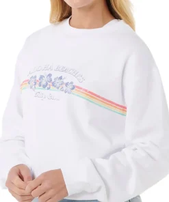 Keepsakes Relaxed Crew Neck Sweatshirt - Women's
