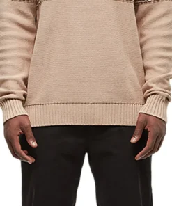 Kepler Organic Cotton Knit Long Sleeve Sweater - Men's