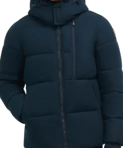 Kepler Wool-Like Puffer Jacket with Removable Hood - Men's