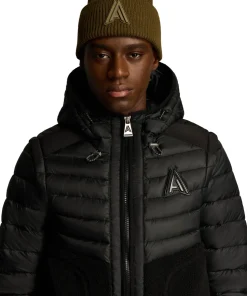 Kirkjufell 2-In-1 Lightweight Mixed Media Puffer Jacket with Removable Sleeves - Men's