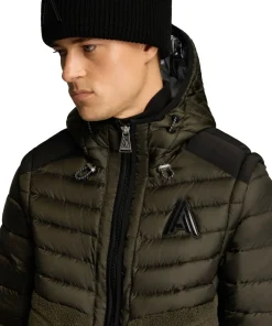 Kirkjufell 2-In-1 Lightweight Mixed Media Puffer Jacket with Removable Sleeves - Men's